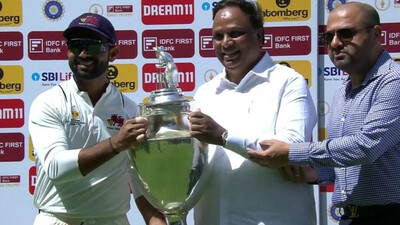 Mumbai wins Ranji Trophy