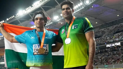 Neeraj Chopra and Arshad Nadeem 