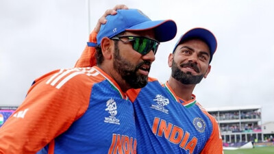 Rohit Sharma and Virat Kohli