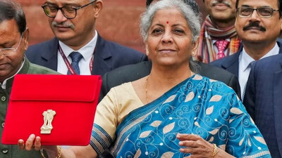 Union Finance Minister Nirmala Sitharaman 