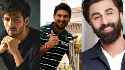 Kartik Aaryan, Yuvraj Singh, Ranbir Kapoor