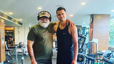 Yograj Singh with Arjun Tendulkar