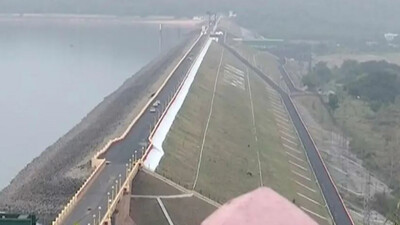 Hirakud Dam spillway construction progress: CWC team to carry out inspection today