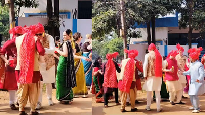 Russians groove to the beats of Rangabati along with baraatis in Odisha! Watch