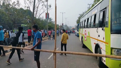 Mo Bus Accident in Bhubaneswar 