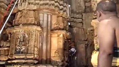 Politics intensifies in Odisha over Lingaraj Temple mishap