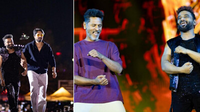 Rockstar DSPs electrifying Bengaluru concert with Prabhu Deva, Kichcha Sudeep, Shiva Kumar is a tre