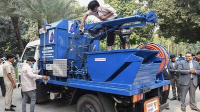 sewage-cleaning-machine
