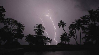 thunderstorm lightning rainfall in Odisha