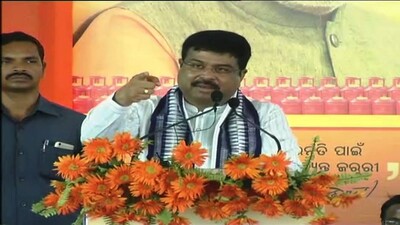 Dharmendra Pradhan-LPG Bottling- Bolangir