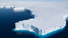 Vast Cracks Free Huge Iceberg In Antarctica