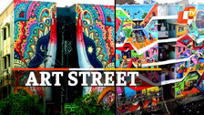  Giant Colourful Paintings, Coimbatore