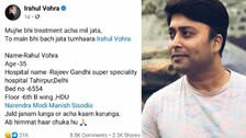 YouTuber Rahul Vohra Succumbs To COVID19; Last Post Reads: 'I Have Given Up Hope'