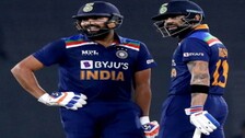 Kohli, Sharma Placed 2nd & 3rd In ICC ODI Rankings