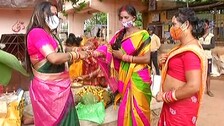 Breaking Stereotypes: Transgenders Observe Sabitri Brata In Odisha Capital