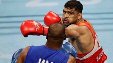 Satish Kumar Sails Into Olympic Boxing Quarterfinals