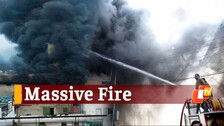 Massive fire
