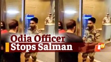 CISF officer Stops Salman Khan