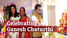 Ganesh Chaturthi, Divya Khosla, Daisy Shah, Govinda