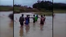 True Warriors: Women Health Workers Brave Flooded River To Vaccinate In Odisha