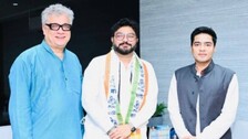 Former Union Minister Babul Supriyo Joins Trinamool Congress