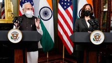 Modi Meets Kamala Harris Ahead Of First-Ever In-Person Quad Summit