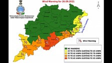 Cyclone Gulab Latest Update: These Districts In Odisha To Experience Strong Winds