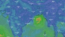 Cyclone Gulab Forms Over Bay of Bengal