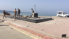 Baloch Liberation Army Blows Up Mohammad Ali Jinnah Statue In Gwadar