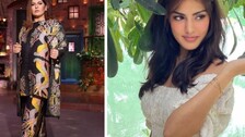Archana Puran Singh, Rhea Chakraborty 