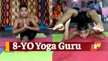 Eight-Year-Old Becomes International Yoga Guru