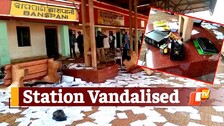 Banshapani Railway Station, Keonjhar, Station Vandalised