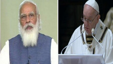 PM Modi Calls On Pope Francis In Vatican