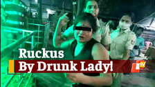 Drunk Lady, Drunk Lady Hits TrafficConstable, Bolangi