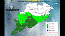Fresh Low Pressure Over South Andaman Sea By Nov 13; Rain, Thunderstorm Alert For Odisha