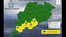 Low Pressure Alert: IMD Issues Yellow Warning For Heavy Rain In These Odisha Districts