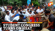 Mamita Murder Case, NSUI Protest, Chhatra Congress, Odisha NSUI, Naveen Niwas