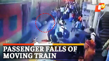 Passenger Falls Of Moving Train