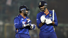 Rishabh Pant and Axar Patel After India wins the first Twenty20 Against NZ