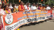 Mamita Murder Case: BJP Launches 'Halla Bol' Agitation Against BJD