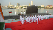 Commissioning ceremony of INS Vela in Mumbai