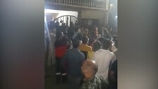 BJP Cadres Scuffle With Police During Protest March Over Attack On MP Aparajita Sarangi