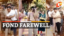 Emotional Farewell To Gujarat Police SI 