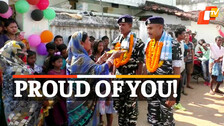 CRPF jawans Ashish Kumar Nag and Jyoti Ranjan Thanapati 