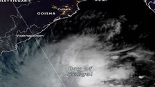 Latest Satellite image capturing the position of 94 W