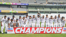  Indian Players With the Trophy