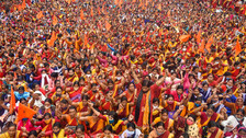 Anganwadi Workers In Odisha Protest Demanding Wage Hike