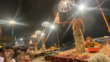 Ganga Aarti At Dashashwamedh Ghat