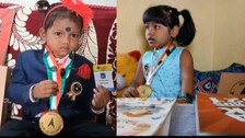 Meet Two Little Prodigies From Odisha Who Etch Their Names In India Book Of Records