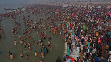 Ganga Changes Course, Leaves Less Land For Magh Mela In Prayagraj